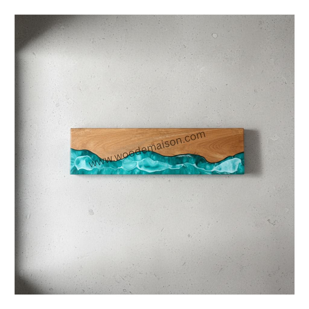 Emerald Tide Floating Shelve