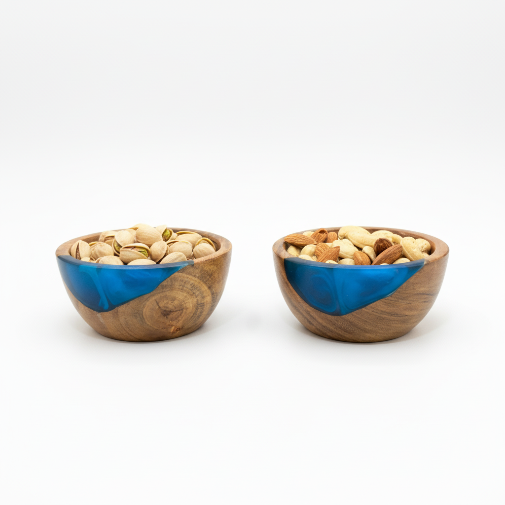 Riverflow Wooden Bowl