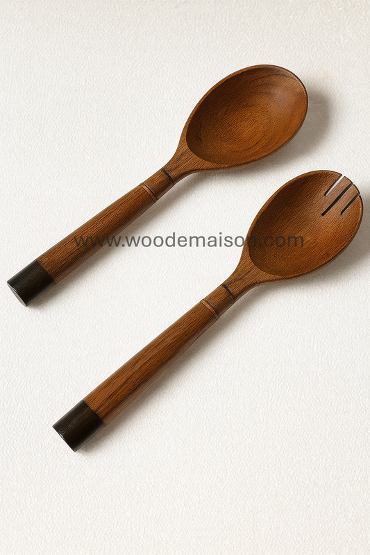 Midnight Tip Modern Serve Set | WD-SF1002