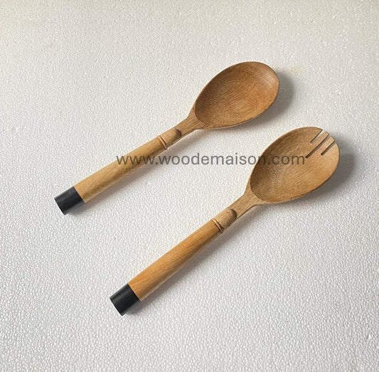 Midnight Tip Modern Serve Set | WD-SF1002