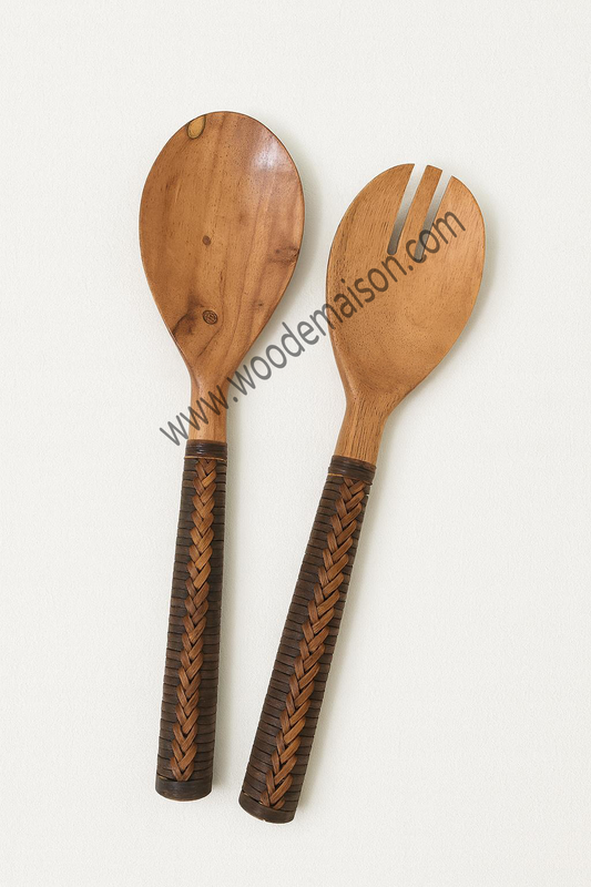 Rustic Weave Premium Serve Set | WD-SF1008