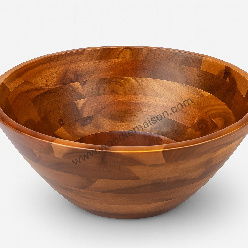 Amber Grove Wooden Bowl | WDB-1003