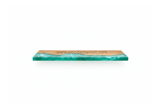 Emerald Tide Floating Shelve