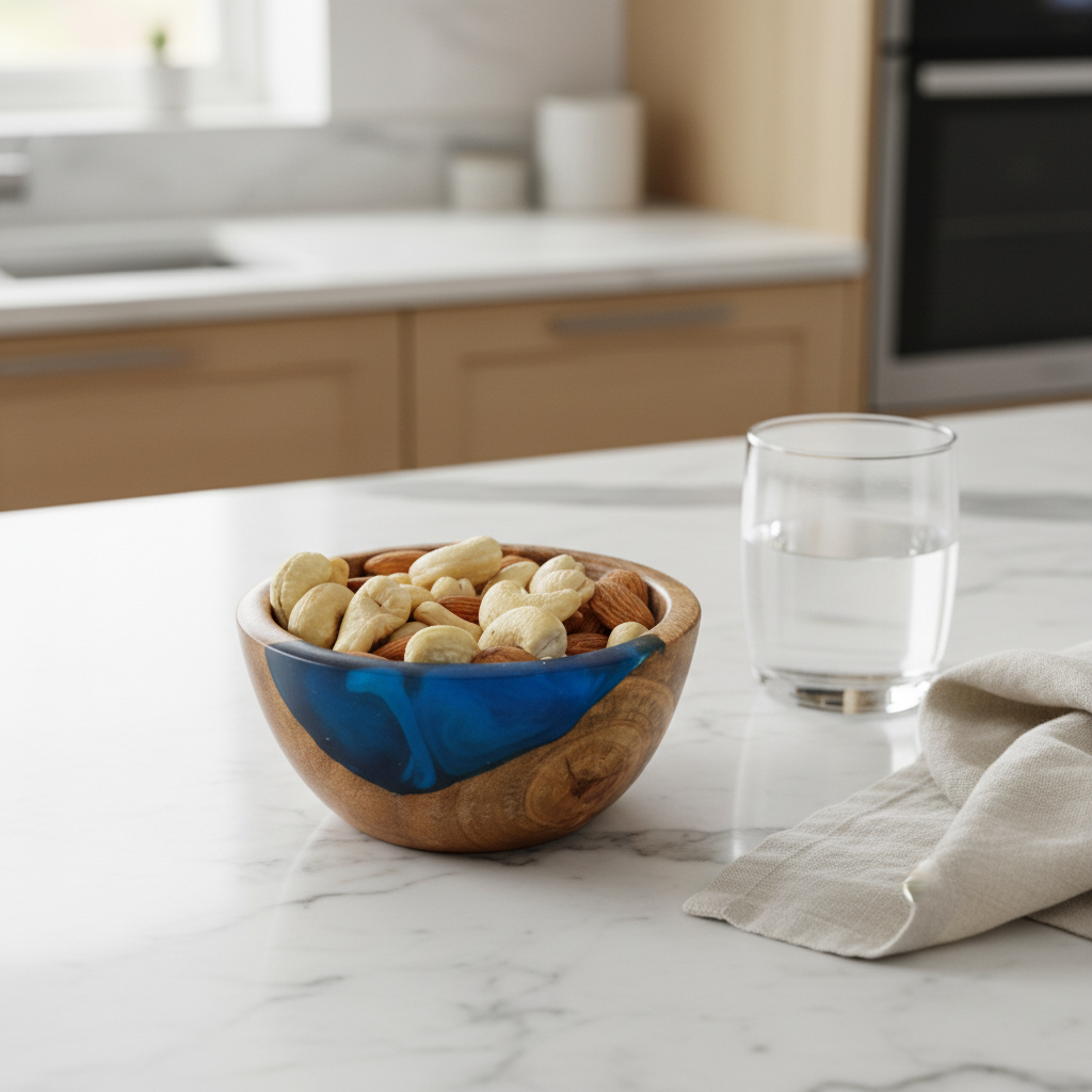 Riverflow Wooden Bowl