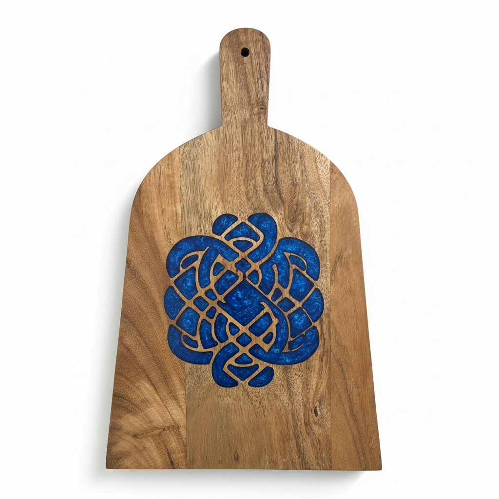 Azure Celtic Knot Board - Christmas Edition
