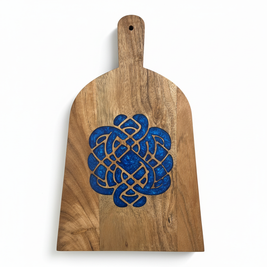 Azure Celtic Knot Board - Christmas Edition