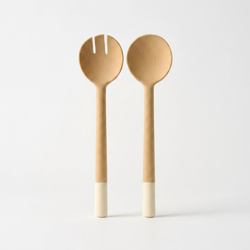Ivory Tip Classic Salad Set