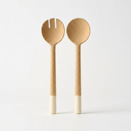 Ivory Tip Classic Salad Set